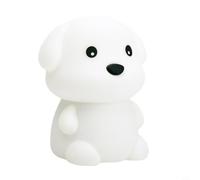 Wodsty Smartes for Night Light as AI Robot with Voice Activation & Text Conversion, WiFi Connection, Various Voices, Bear (Dog)