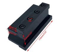 Wodsty SMBB1626 2026 2032 2532 3232 CNC Tool Holder for Grooving and Parting, Alloy Steel with Internal Cooling, Compatible with SPB Inserts and BT/HSK/CAT Tool Holders