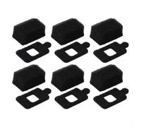 Wodsty Sponge Mic Cover Foam for Insta360 for x4 X3 Black Sponge Mic | Reduces wind noise, enhances voice , sponge material, fits for x4 X3 snugly, outdoor recording essential
