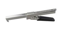 Wodsty Stainless Steel Jar Opener with Adjustable Jaw and Soft Grip for Seniors, Effortless Opening for Kitchen Jars and Bottles