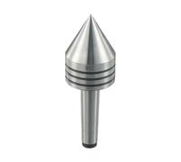 Wodsty Tailstock Live Center, 60 Degree MT2 Taper, High Speed Steel, for CNC and Manual Lathes