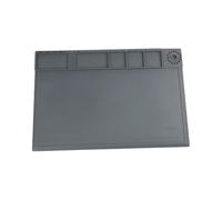 Wodsty TE-618 Soldering Mat Silicone Heat Resistant 46 x 31 cm Antistatic Repair Pad for Electronics Soldering Welding Grey