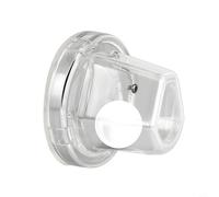 Wodsty Transparent Marine Check Valve, Anti-Backflow Drain Cover for Ship Deck Drainage, Robust PC Construction to Prevent Water Damage in Boats and Yachts