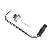 Wodsty Trimmer Grip Handle for String Trimmers Sturdy Aluminum Design Increases Comfort and Reduces Back Strain Easy Install Garden Accessory for Edging and Mowing 15 Inch Long