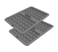 Wodsty Waffle Insert for Hot Air Fryer, Food-Grade Silicone Baking Tray for NJ AF300EU, AF400EU, AF451EU, SL400EU, AF500DE, Black