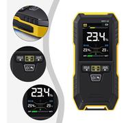 Wodsty WMT-10 Wood Moisture Meter with 24-Inch Color Screen, Inductive 4-in-1 Tester for Wood, Plaster, and Brick Walls, 0% to 75% Range and Data Storage