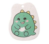 Wodsty Wood Pulp Sponge Dish Cloths with Lanyard, Cartoon Printed, Oil Removing and Quick Drying, 6x8 cm