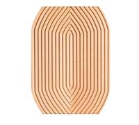 Wodsty Wood Serving Board, Decorative Tray and Cutting Board for Kitchen, Dining Table and Shelf, Made of Beech Wood, 39 x 14.8 x 2 cm (Rectangle)