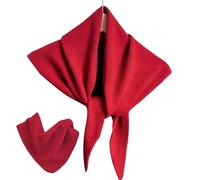 Wodustee Knitted Triangle Scarf for Women, Womens Wool Triangle Scarf Winter, Warm Wool Neckerchief, Knitted Shawl Headscarf, Multifunctional Soft Neck Scarfs Cover for Autumn Winter Christmas Girls