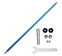 Wodustee Trampoline Poles Replacement,176/196cm Trampoline Net Poles With Foam Sleeve,Straight Trampolines Enclosure Poles With Foam Sleeve,Steel Hardware Accessories For 6-16 Feet Round Frame