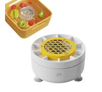 Wodustee Vegetable Washer | Automatic Food Washing Spinner,Small Electric Kitchen Fruit Washer for Food Prep Home Counter Outdoor Camping Picnic