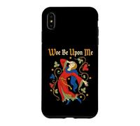 Woe Be Upon Me Funny Medieval Drama Manuscript Art Case for iPhone XS Max