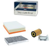 Wöbermann Filter Service Kit for VW Amarok (2011-2019) - 2.0L TDI Diesel (CNE/CDB/CNA/CNF/CDC/CSH) - 3-Piece Kit