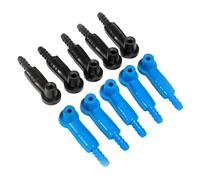 Woedpez 10pcs Brake Fluid Changer Bleeding Connector Changer Connectors Bleeder Pumps Exchange Adapter Professional Brake Fluid Connector