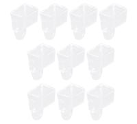 Woedpez 10Pcs Clear Adhesive Hangers Hooks for Window and Door Frame Decoration Installation Hanging Decoration Invisible Window Hooks