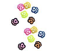 Woedpez 12Pcs Tennis Racket Dampener Shock Absorbers Soft Silicone Vibrations Control Racket Dampeners Grip Enhancer