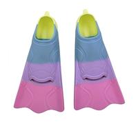 Woedpez 2pack Adjustable Silicones Swimming Flippers Resistant Swimming Fin for Various Ages NonSlip Silicones Flippers