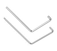 Woedpez 2Pcs 4mm Curved Inside Hexagonal Wrench Window Fittings Adjustment Tool Heavy Duty Steel Adjuster Enduring Precisions Hardware Tool
