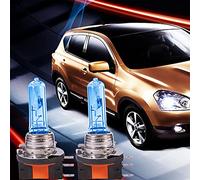 Woedpez 2pcs H15 Bulb 12v 15/55w Daytime Running Lamp & Highlight Lamp Super White Headlight Lamp