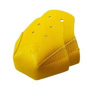 Woedpez 2Pcs Replaceable Skate Leather Skating Shoe Toe Protectors For Ice Rollerblading Training Equipment Leather Skating Toe Protectors