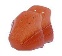 Woedpez 2Pcs Replaceable Skate Leather Skating Shoe Toe Protectors For Ice Rollerblading Training Equipment Leather Skating Toe Protectors