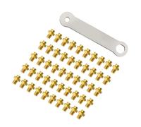 Woedpez 50Pcs High Bicycles Pedal Studs with Enhances Grip Bike Hexagonal Pin Screw for Mountain Road Bikes Road Bike Hexagonal Pin Screws