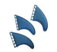 Woedpez Advanced Plastomer Surfboard Fin Good Honeycombed Flows Control Surfing Accessory Set