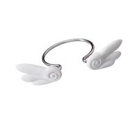 Woedpez Bold and Playful Angel Wing Charm Sturdy Materials Bangle Wristband Accessory for Long Lasting Wear Exaggerated Wing Bangle