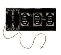 Woedpez Breathable Tarots Deck Protectors with Unique Pattern Portables Card Holder for Psychic Readers and Gamers Portable Travel Tarots Organizers