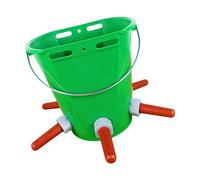 Woedpez Cattle Feeders Bucket with Ergonomic Handle Heavy Type Cattle Milk for Dairy Farm Animal Feeding
