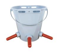 Woedpez Cattle Feeders Bucket with Ergonomic Handle Heavy Type Cattle Milk for Dairy Farm Animal Feeding