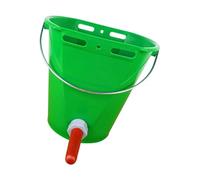 Woedpez Cattle Feeders Bucket with Ergonomic Handle Heavy Type Cattle Milk for Dairy Farm Animal Feeding