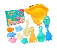 Woedpez Children Foldable Sand Bucket Set With Easy Grip Handle Shovel For Sandcastle Building And Gardening Outdoor Beach Toy Children's Sand Playset