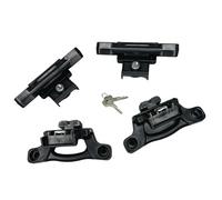 Woedpez Commercial Grade Pickup Cargo Stabilization Structure Reinforced Metal Locking Mechanism Consistent F350 F450 Models Stream Strong Duty Truck Bed Hook Set