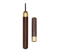 Woedpez Craft Sewing Awl Tool Leather Hole Punching Awl with Wood Handle for Working and Fabric Stitching Punching Tool