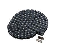 Woedpez Duty Chain T8F 116 Links Metal Drive High Suitable for 49Cc Small Bikes and Dirt Bikes Motorcycle Drive Metal