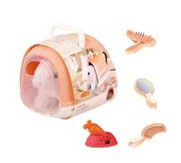Woedpez Electric Plush Toy with Simulation Sounds and Movement for Safe Roleplay Parenting Game Soft Animal Toy