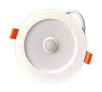 Woedpez Extreme Thin Motion Transducer Indented Downlight 6500K Sunlight Automatic on Off Compact Plan for Hallway Flight Garage Auto On/Off Resource Conservation Downlight