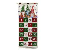 Woedpez Fabric Advent Calendar Advent Calendar Empty Advent Calendar Hanging Fillable Advent Calendar With 24 Pockets Countdown Christmas Countdown Calendar Christmas Ornaments Christmas Tree