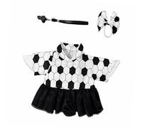 Woedpez Festives Lawns Geese Attire with Soccer Pattern Costume Animal Decoration Props for Backyard Parties and Game Day Easter Porch Dress