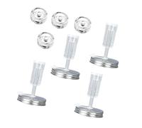 Woedpez Finish Fermentation Tools for 86MM Bricklayer Bottles Metal Structure Create Admixture Complimentary Homebrewed Fermentation Three Wheeled Bricklayer Bottles