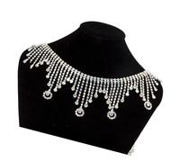 Woedpez Green Glass Crystal Fetters for Sewing Undertakings and Creative Addons Permanent Crystal Craft Materials