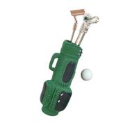 Woedpez Handcrafts Miniature Golf Course Set with Club Model Figurine for Doll House Scene Display and Toddler Teaching Aid Collectible Set Figurine