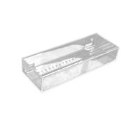 Woedpez Incubator Case Viewing Box with Clear Acrylic and Scale for Eggs Hatching Small Isolaton Acrylic Viewing