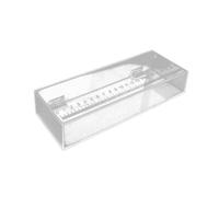 Woedpez Incubator Case Viewing Box with Clear Acrylic and Scale for Eggs Hatching Small Isolaton Acrylic Viewing