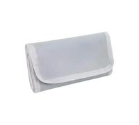 Woedpez International Currency Management Design 6 Zippered Divider Pockets Compact Oxford Cloth Wallet for Bills Receipts Cards Currency Management Bag