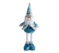 Woedpez Iron and Nonwoven Fabric Christmas Characters Expandable Decorative Figurines Sturdy Structure Easy Setups Retractable Christmas Figurines