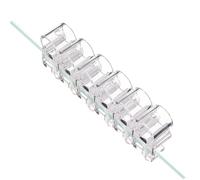 Woedpez Multiple Purpose Pack of 6 Clear Marine Plant Stands with Reinforced Structure for Fish Cistern Deck Water Plant Owner with Ventilation Cavities