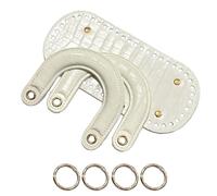 Woedpez PU Leather Handbag Diyer Craft Bag Accessories Contemporary Purse Base for Creative Possibilities Bag Making Set