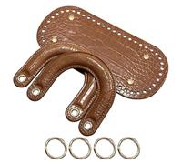 Woedpez PU Leather Handbag Diyer Craft Bag Accessories Contemporary Purse Base for Creative Possibilities Bag Making Set